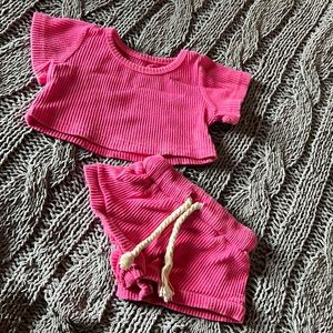 Bella-Breez Crop top lounge set 6-12 month
